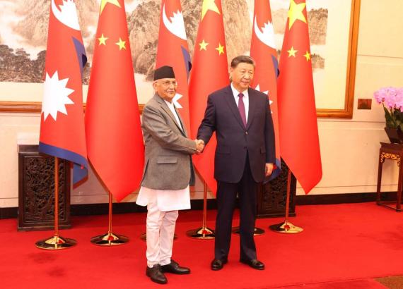 चीनसंग नौ बुँदे सहमतिमा हस्ताक्षर, नौ अरब रुपैयाँ सहयोग दिने राष्ट्रपति सीद्धारा घोषणा